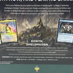 Magic The Gathering The Lord of the Rings Commander Deck Riders of Rohan Eowyn 195166205052 - Image 3