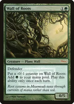 Wall of Roots - Foil Promo FNM 2008 LP MTG - Image 1