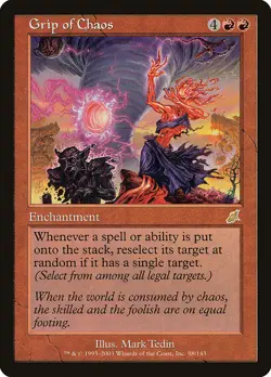 Grip of Chaos - Foil SCG LP MTG - Image 1