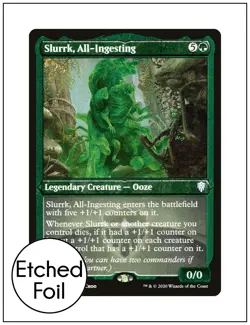 1x Slurrk, All-Ingesting, Etched Foil, Magic MTG NM - Image 1