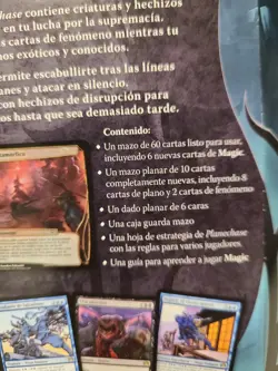 SPANISH Night of the Ninja Planechase 2012 Deck New Sealed w Sakashima's Student - Image 4