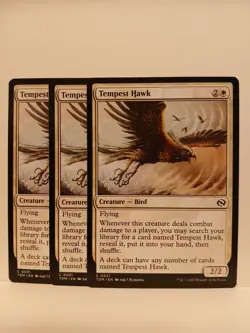 * TEMPEST HAWK * X3 * TARKIR: DRAGONSTORM * NM * MTG * - Image 1