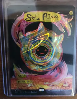 Sol Ring (0046) (Halo Foil) Secret Lair Countdown Kit: An Encyclopedia Of Magic - Image 1