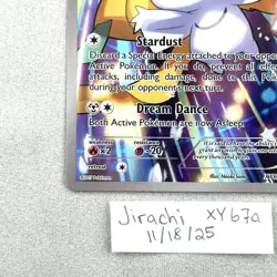 Jirachi XY67a Alternate Art Holo NM Black Star Promo Pokemon TCG - Image 3