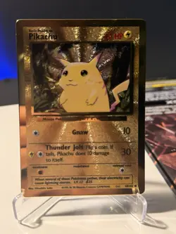 Pokemon 25th Aniverary Celebrations Charizard And Pikachu Base Set Promos Metal - Image 3