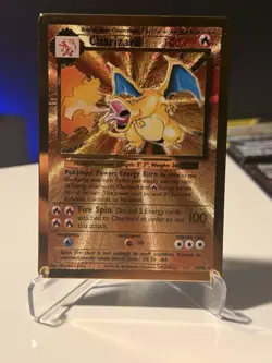 Pokemon 25th Aniverary Celebrations Charizard And Pikachu Base Set Promos Metal - Image 5