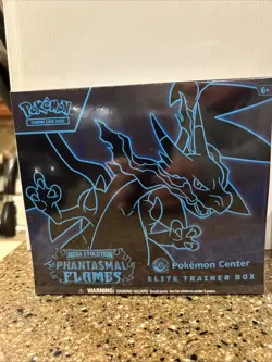 Sealed Pokemon Center Phantasmal Flames Elite Trainer Box (ETB) In Hand! - Image 1