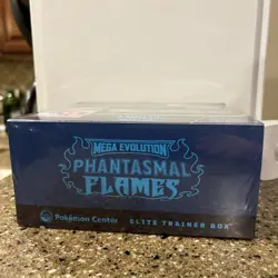 Sealed Pokemon Center Phantasmal Flames Elite Trainer Box (ETB) In Hand! - Image 5