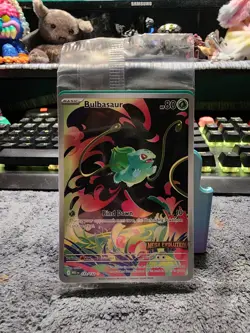 Pokemon Bulbasaur 133/132 English Mega Evolution Stamped Promo SEALED - Image 2