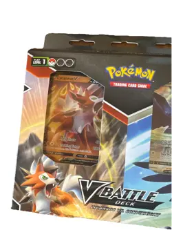 Pokemon TCG: V Battle Deck: Lycanroc vs. Corviknight (290-80957) 820650809576 - Image 2