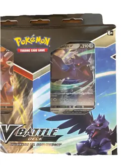 Pokemon TCG: V Battle Deck: Lycanroc vs. Corviknight (290-80957) 820650809576 - Image 3