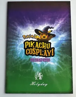 Deadpool & Wolverine Pikachu #E42 Gold Holo - Halloween Pikachu Cosplay Pokemon - Image 2