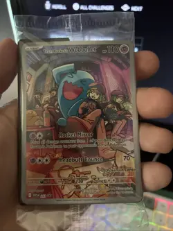 Team Rocket's Wobbuffet pokemon center promo sealed Minty!!! - Image 1
