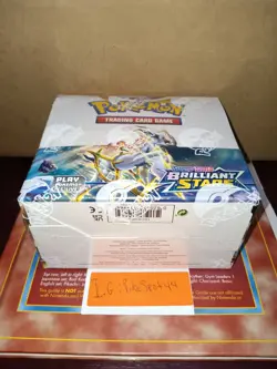 Pokemon 2022 Sword & Shield Brilliant Stars Booster Box Sealed 36xPacks - Image 5