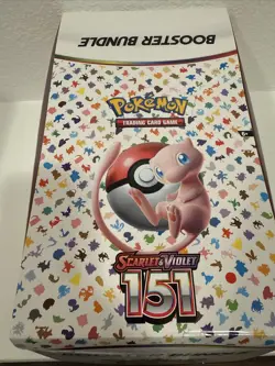 Pokemon 151 Booster Bundle Boxes Display Scarlet and Violet Pokemon BOX ONLY - Image 2