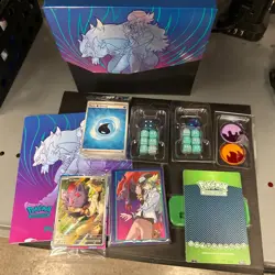 Pokemon TCG: Journey Together ETB Contents comes with Promo N’s Zorua. No Packs - Image 1