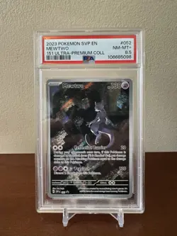 Pokemon 2023 Mewtwo 052 Sv: Scarlet & Violet Promo Holo PSA 8.5 - Image 1