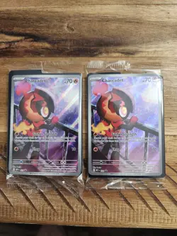 2x Pokemon TCG Phantasmal Flames ETB Promo - Sealed - Charcadet MEP 022 - Image 1