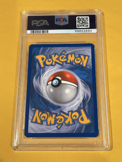2009 Pokemon Platinum Arceus Omastar Reverse Foil Holo 23/99 PSA 9 MINT - Image 2