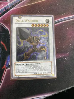 Yugioh Drill Warrior Ultimate Rare 1st Edition ABPF-EN041 LP See Pics! - Image 1