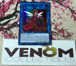 1x (M/NM) Trickstar Crimson Heart JUMP-EN083 Ultra Rare Limited Edition YuGiOh - Image 1