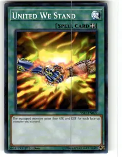 United We Stand YS17-EN027 Link Strike 1st Edition Common Yugioh! NM - Image 1