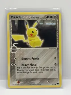 Pikachu 13/17 - 2007 Pop Series Promos 5 Rare Pokemon Card EXC - Image 1