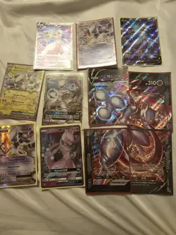 Rare Mewto Pokemon Card Lot! GX, EX, V, V Union! 11 Mewto Pokemon Cards! - Image 1