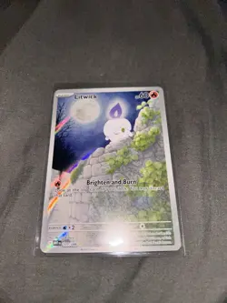 Pokemon TCG Litwick Illustration Rare Card 101/086 Sv: White Flare - Image 1
