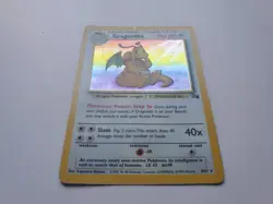 Pokemon TCG Dragonite Regular Rare Card 4/62 Fossil 1999 Unlimited WOTC LP/MP - Image 2