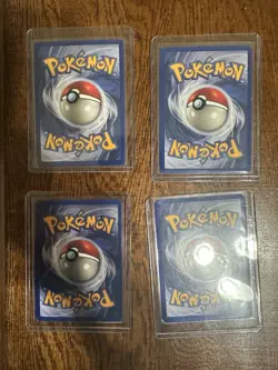 Vintage Pokemon Bulk 150+ Cards, Stack Of Vintage Energy Cards, 4 Vintage Holos. - Image 4