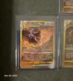 Pokemon ARCEUS GIRATINA PALKIA AND DIALGA SECRET V STAR GOLD CARDS COLLECTION - Image 2