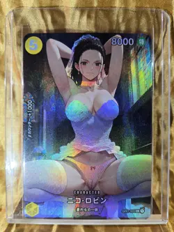 NICO ROBIN One Piece Waifu Goddess Card CUSTOM MADE - Image 1
