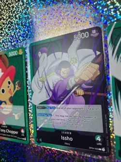 One Piece Card Game Leader Regular: OP03-021 Kuro; OP04-020 Issho - Image 5