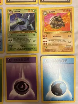 Pokemon Card Collection - Fossil Vintage Card Lot 4 1999-2000 WOTC Rare/Uncommon - Image 4