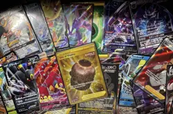 Pokemon Card Lot 120 Cards (20 rare + 2 Ultra Rare) | VMAX GX EX VSTAR OR V! - Image 2