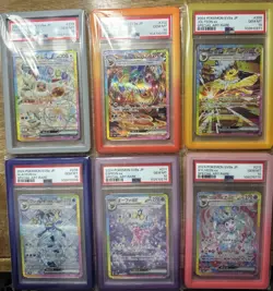 Sylveon EX Eevee Ex Flareon Ex Jolteon Ex Glaceon Ex Espeon Ex Pokemon Card - Image 1
