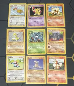 Pokemon Base Set non Holo Lot Of 70 + Cards Some 1st Editions WOTC LP-HP Vintage - Image 3