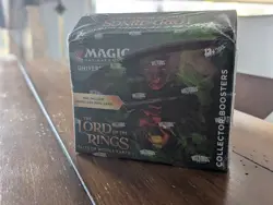 Magic The Gathering MTG Lord of the Rings Collector Boosters Box LOTR Sealed Eng - Image 1