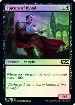 Epicure of Blood FOIL Core Set 2020 / M20 PLD Black Common MAGIC CARD ABUGames - Image 1