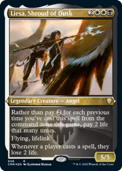 Near Mint x 1 Liesa, Shroud of Dusk - Foil Etched Commander Legends Variants - Image 1