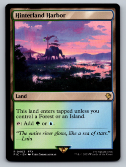 Hinterland Harbor R 0403 Regular - Final Fantasy MTG Magic The Gathering - Image 1