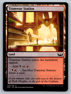 Tramway Station 258/281 C Regular - Streets of New Capenna (SNC) - Image 1