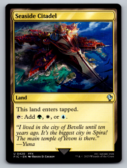 Seaside Citadel U 0420 Regular - Final Fantasy MTG Magic The Gathering - Image 1