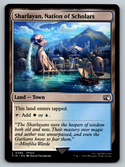 Sharlayan, Nation of Scholars L 0288 Regular - Final Fantasy Magic The Gathering - Image 1