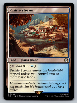 Prairie Stream R 0280 - MTG Universes Beyond: Fallout (PIP) - Image 1