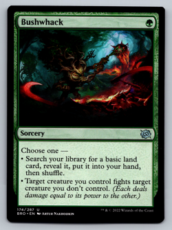 Bushwhack 174/287 U - The Brothers' War Regular - Image 1