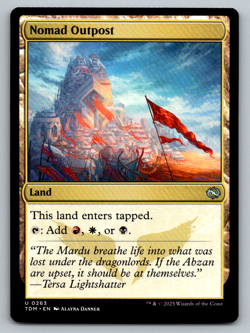 Nomad Outpost U 0263 Tarkir: Dragonstorm Regular - Image 1