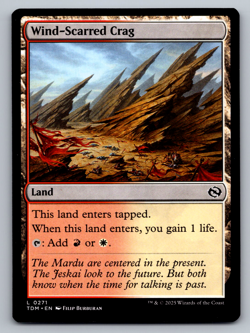 Wind-Scarred Crag L 0271 Tarkir: Dragonstorm Regular - Image 1