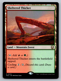Sheltered Thicket R 0374 Modern Horizons 3 Regular - Image 1